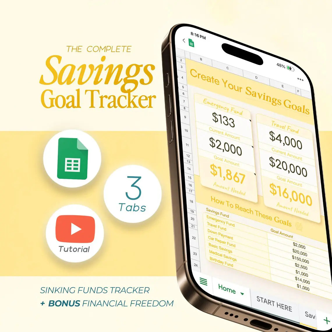 Savings Goal Tracker