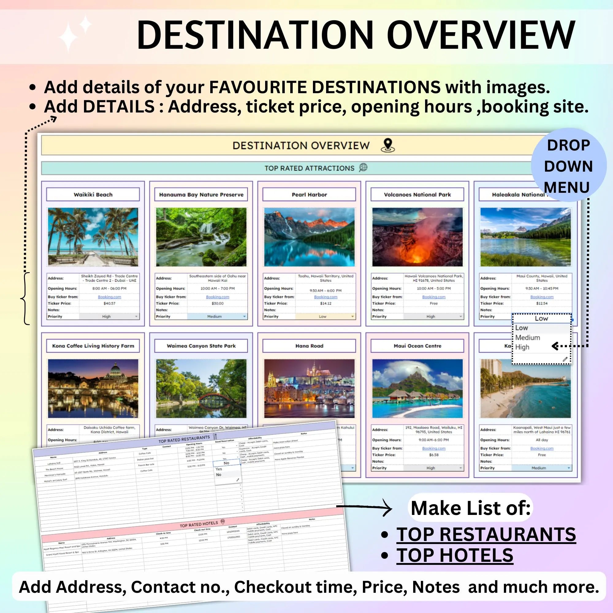 All-in-One Travel Planner