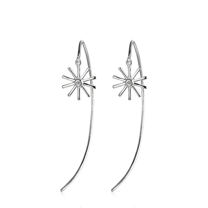 Sterling Silver Moissanite D Color VVS1 Earrings | IL0000