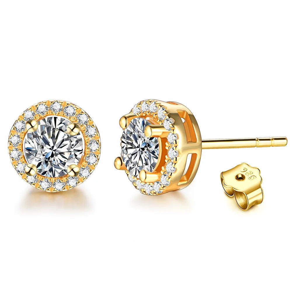 Brilliance Moissanite Stud Earrings  | IL0000