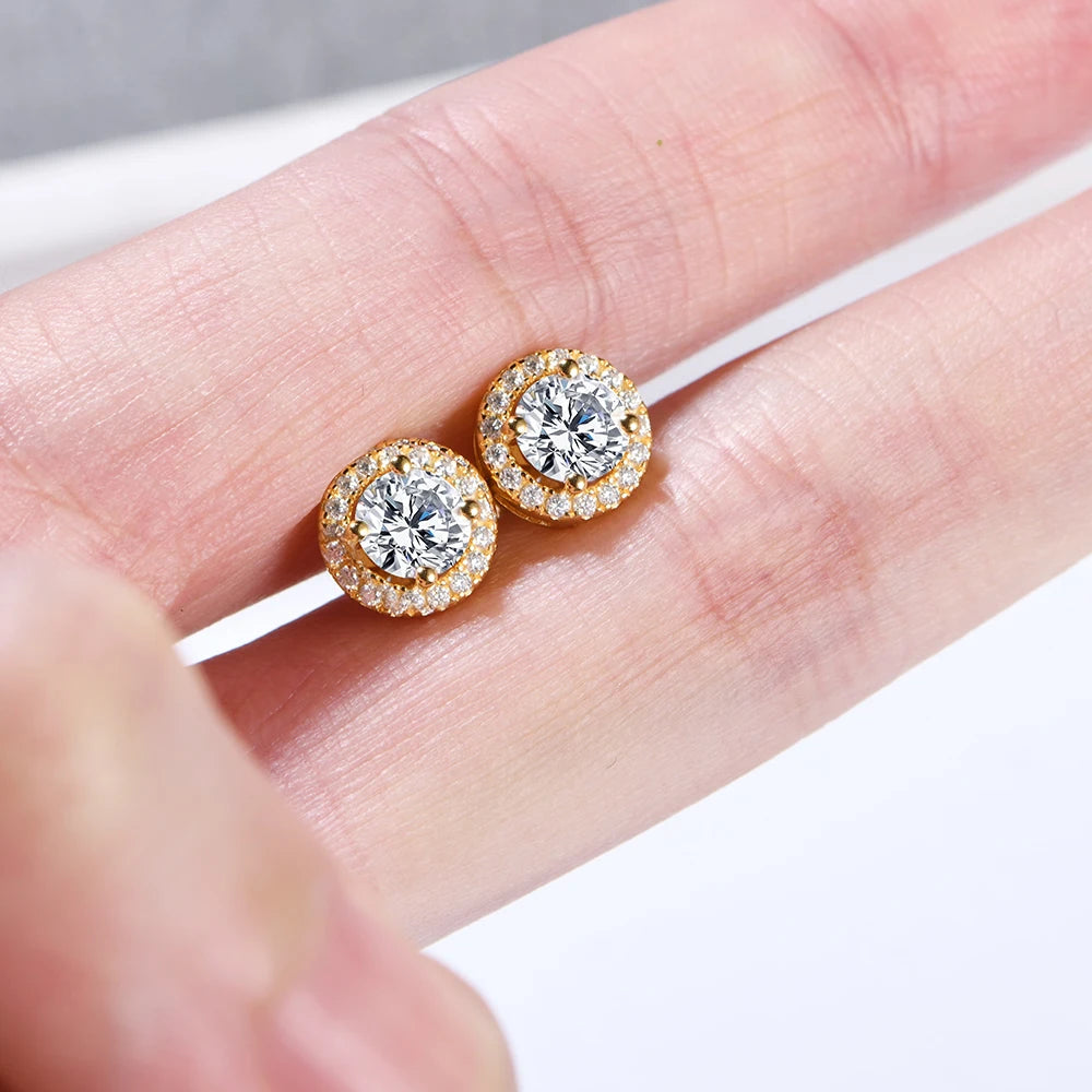 Brilliance Moissanite Stud Earrings  | IL0000