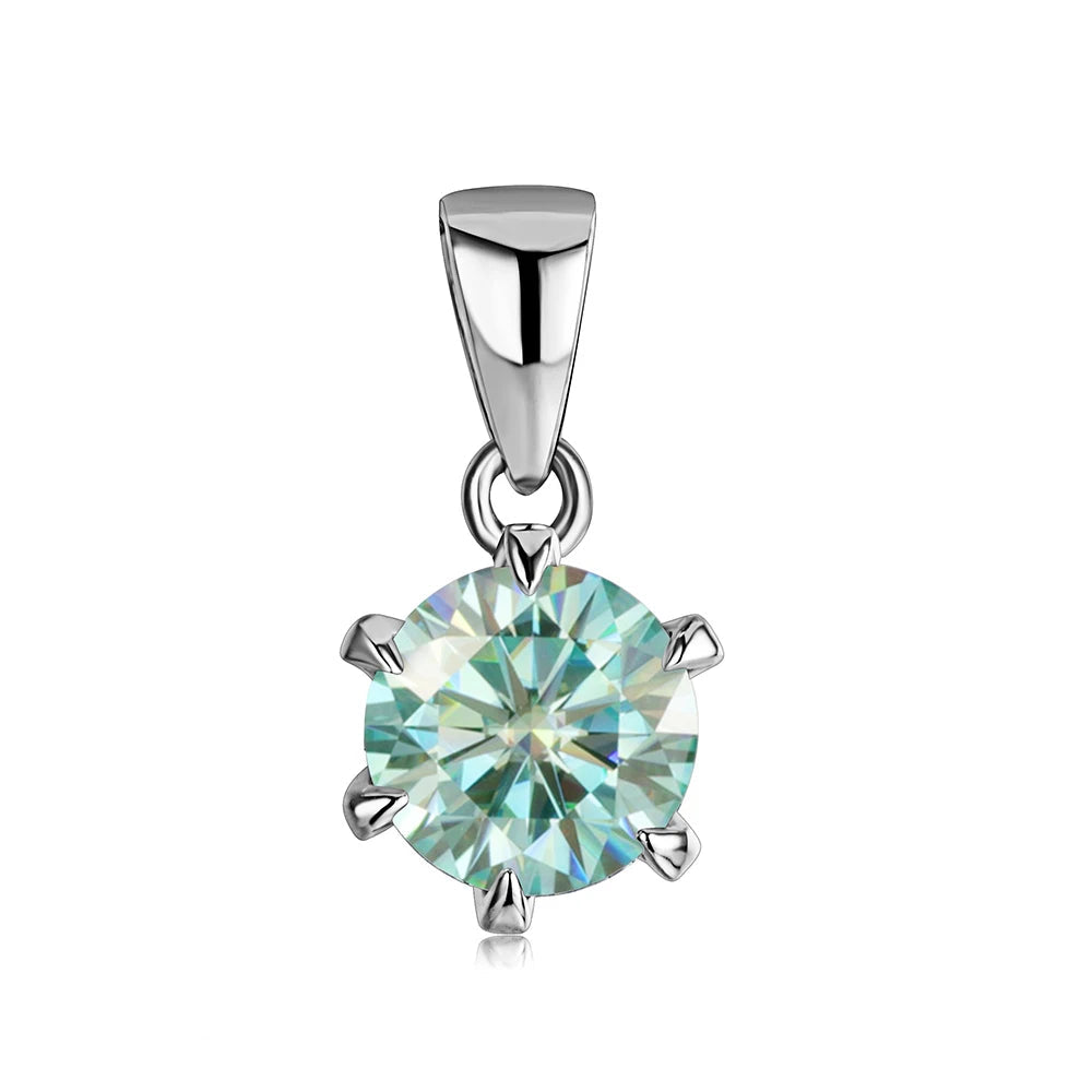 1.0Ct VVS1-FL Grade Moissanite Pendant Necklace | IL0000