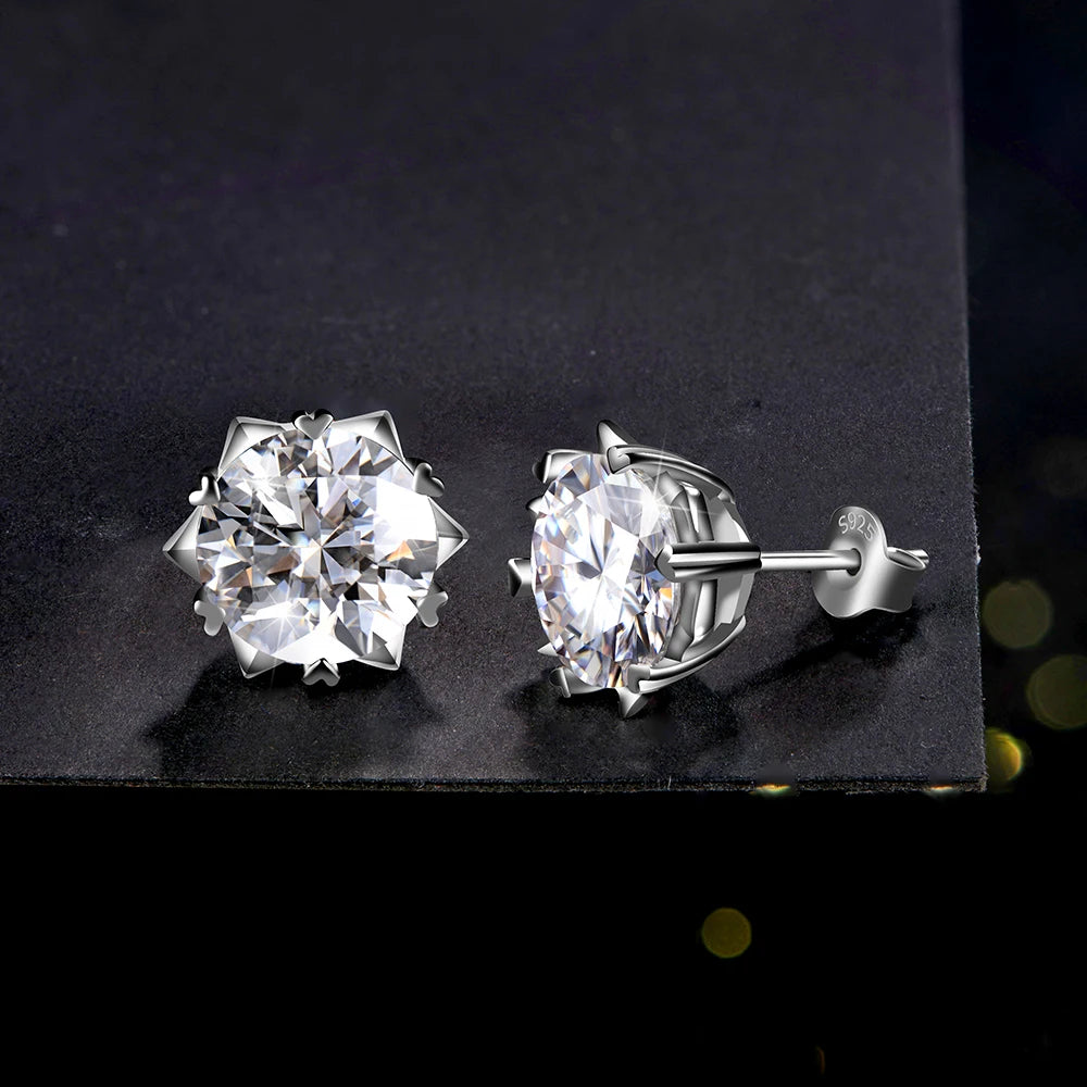 Classic Moissanite Gemstone Earrings | IL0000