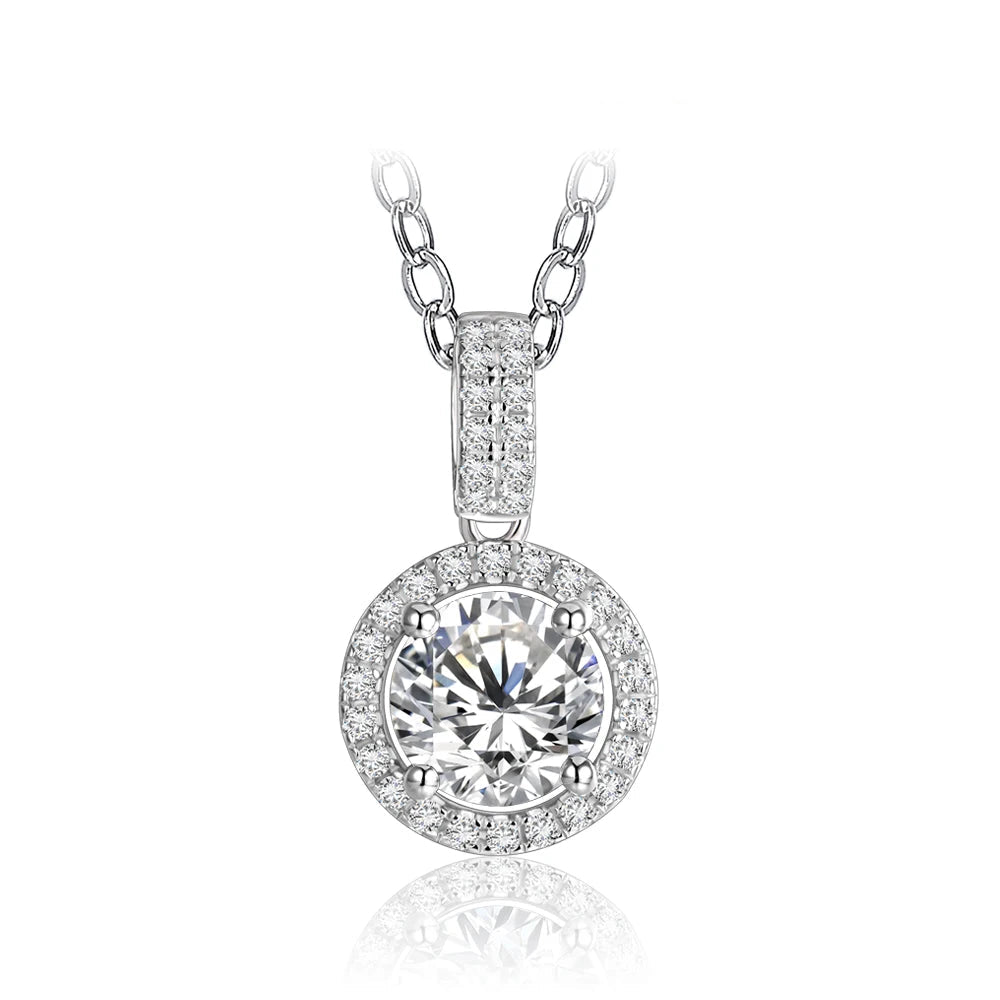 Iluxera 1.0Ct Moissanite Pendant Necklace | IL0000