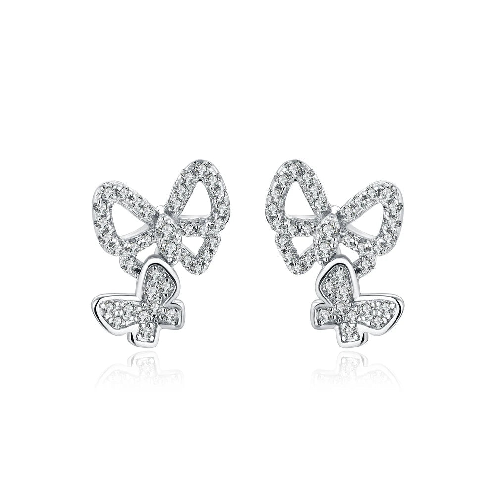 Dua Papillon Moissanite Earrings | IL0000