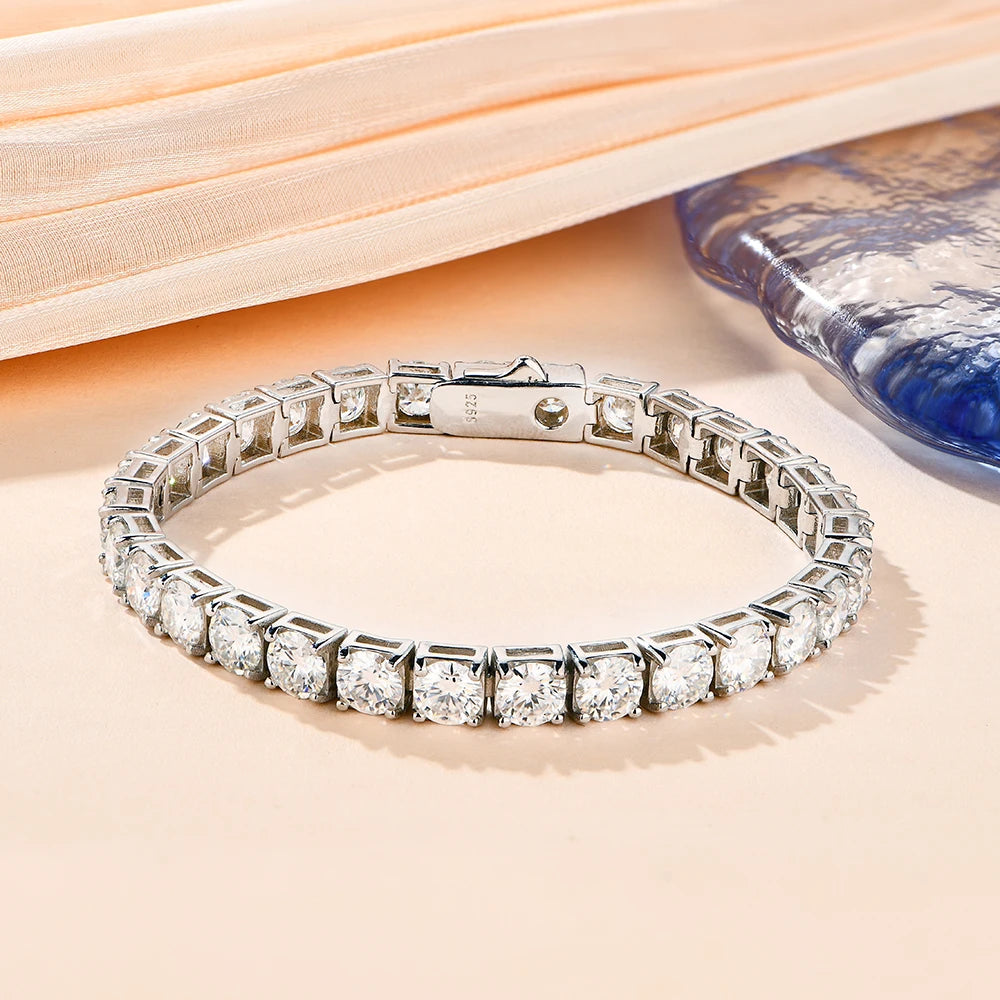 Round 3.5mm Charm Tennis Bracelet | IL0000