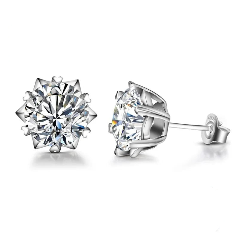 Classic Moissanite Gemstone Earrings | IL0000