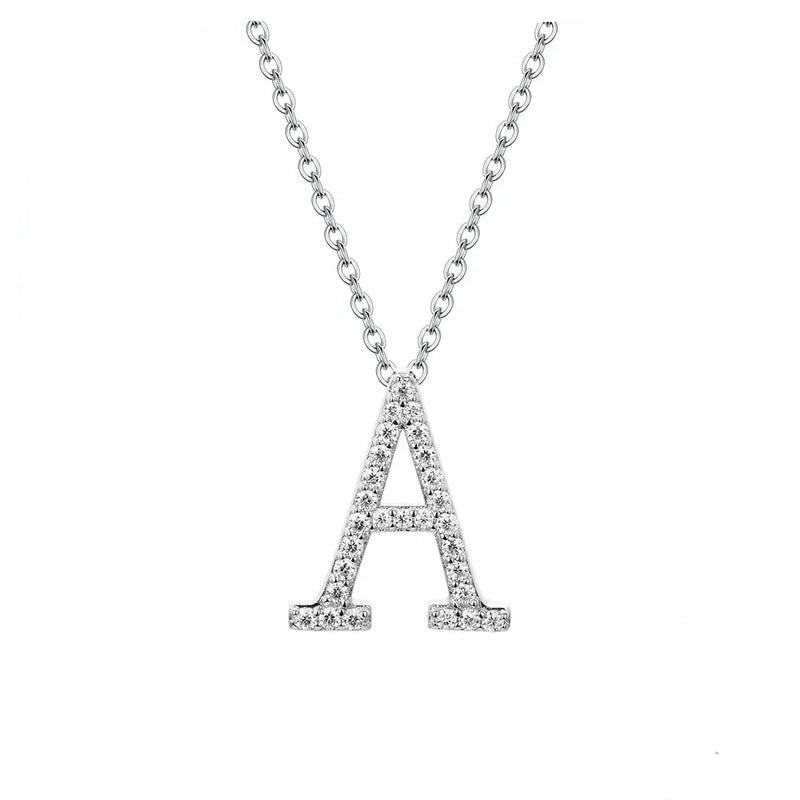 Moissanite Letter Pendant | IL0000