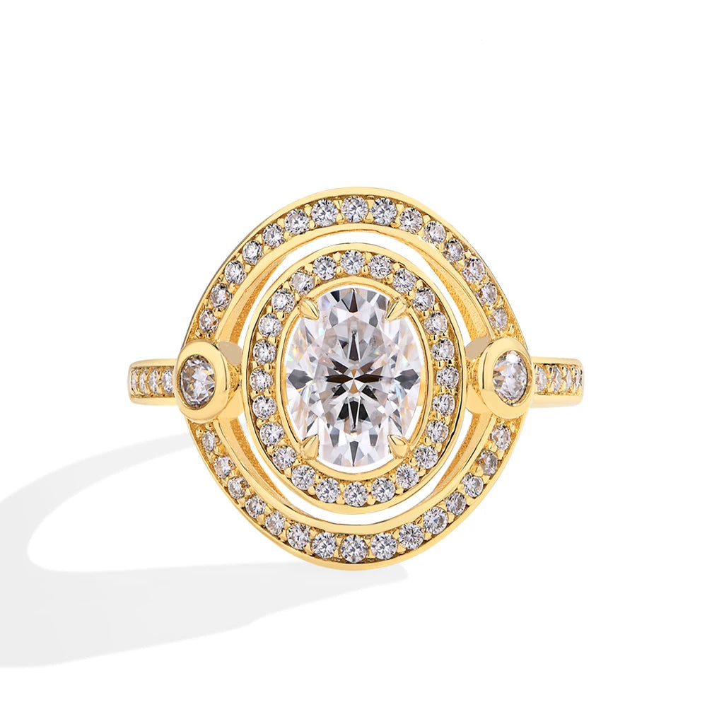 Quintessential Oval-Cut Moissanite Ring | IL0000