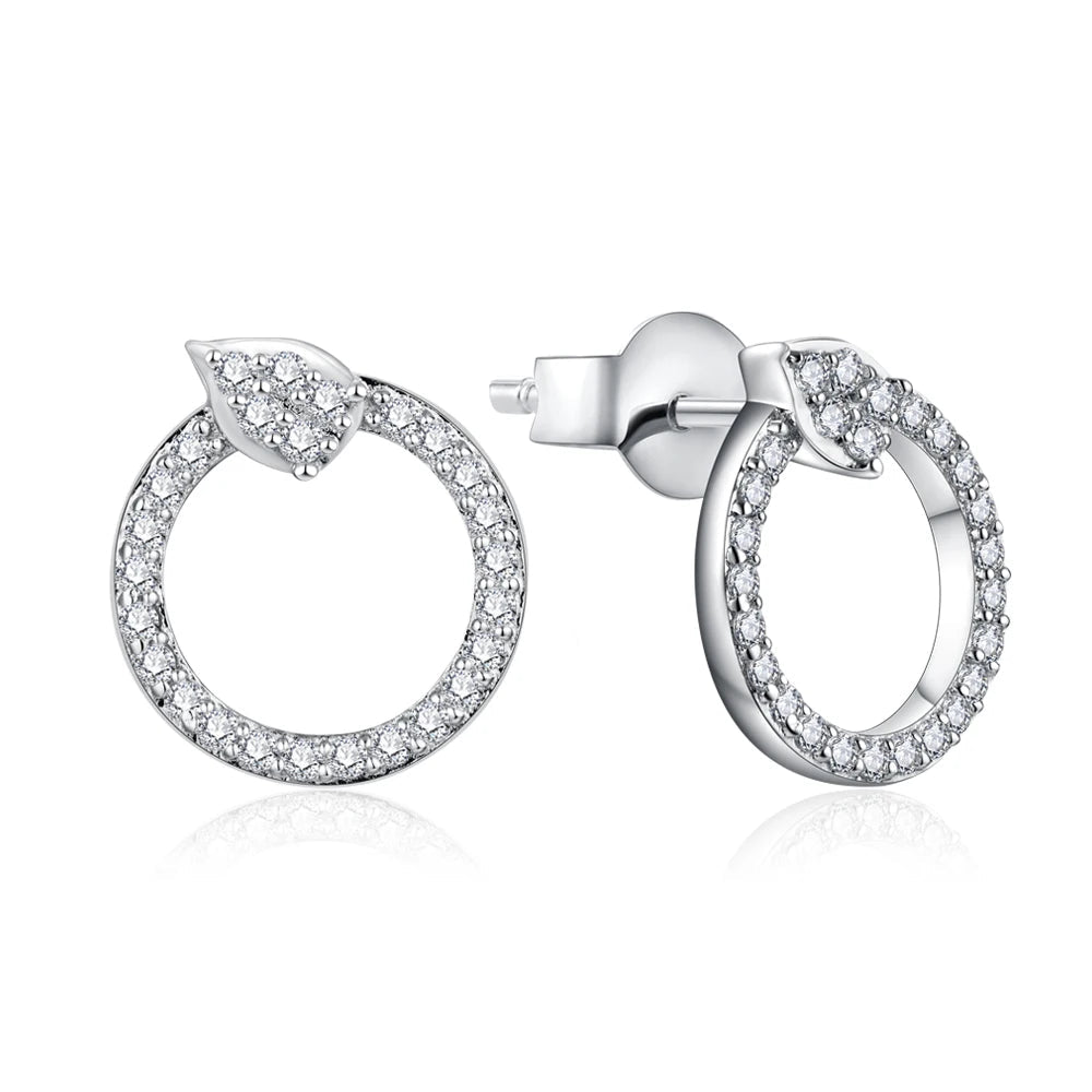 Classic D VVS1 Color Moissanite Stud Earrings | IL0000