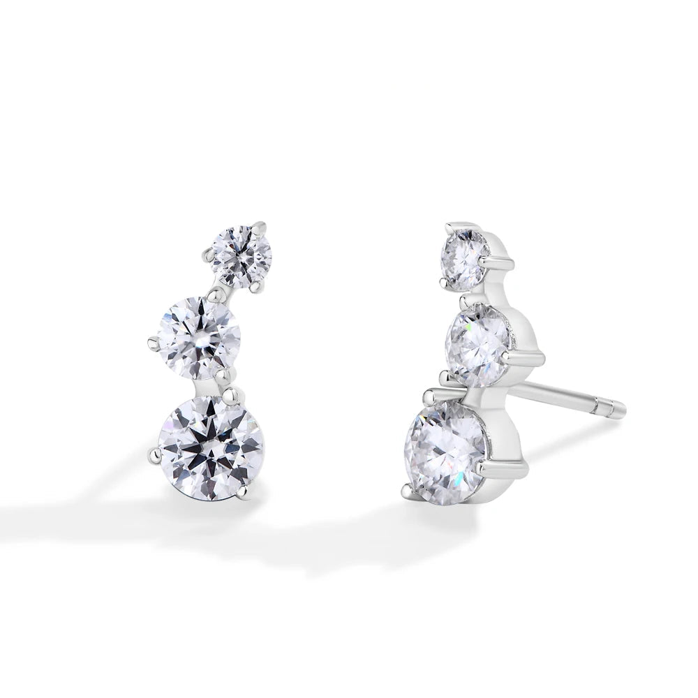 D VVS1 Color 1.80CT Moissanite Earrings | IL0000