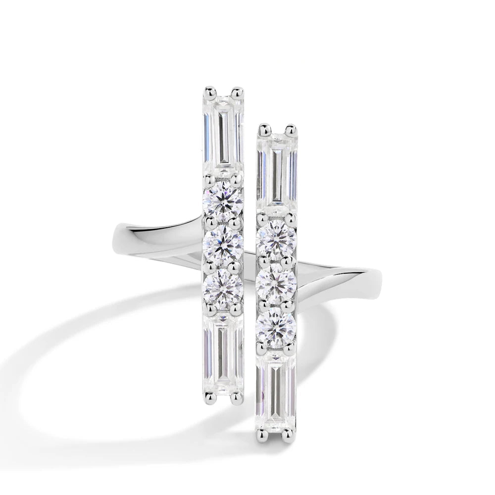 Parallel 3.0Ct Moissanite Adjustable Rings | IL0000