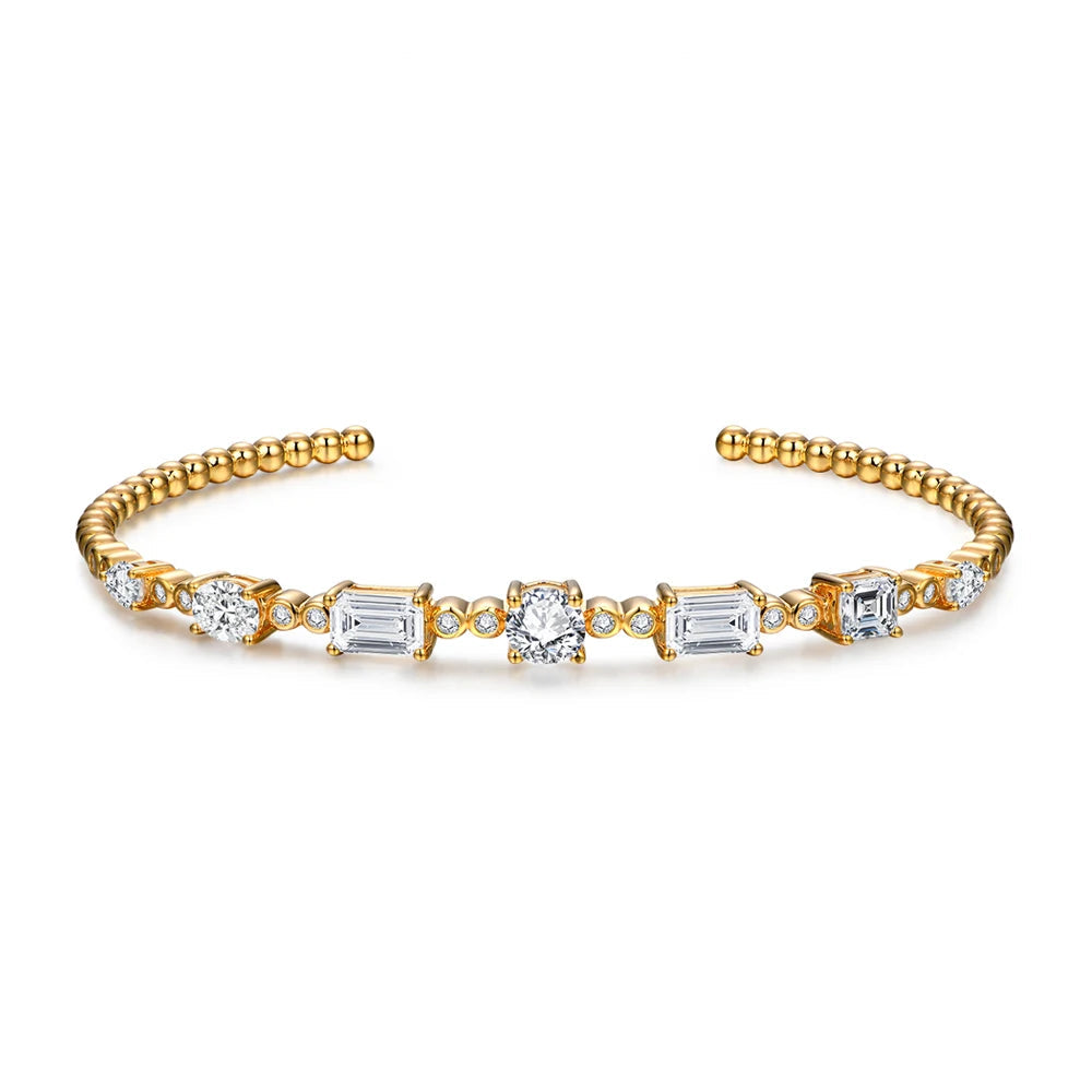 Sleek Chain Link Moissanite Bracelet | IL0000