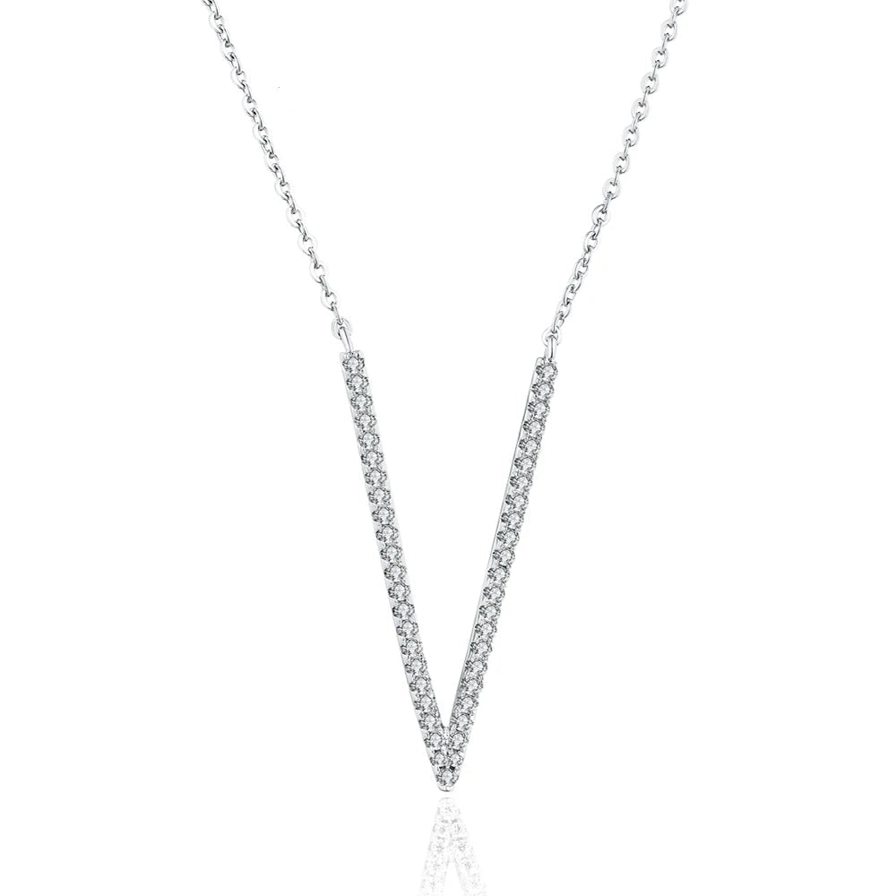 Exquisite 1.2mm Moissanite Pendant Necklace | IL0000