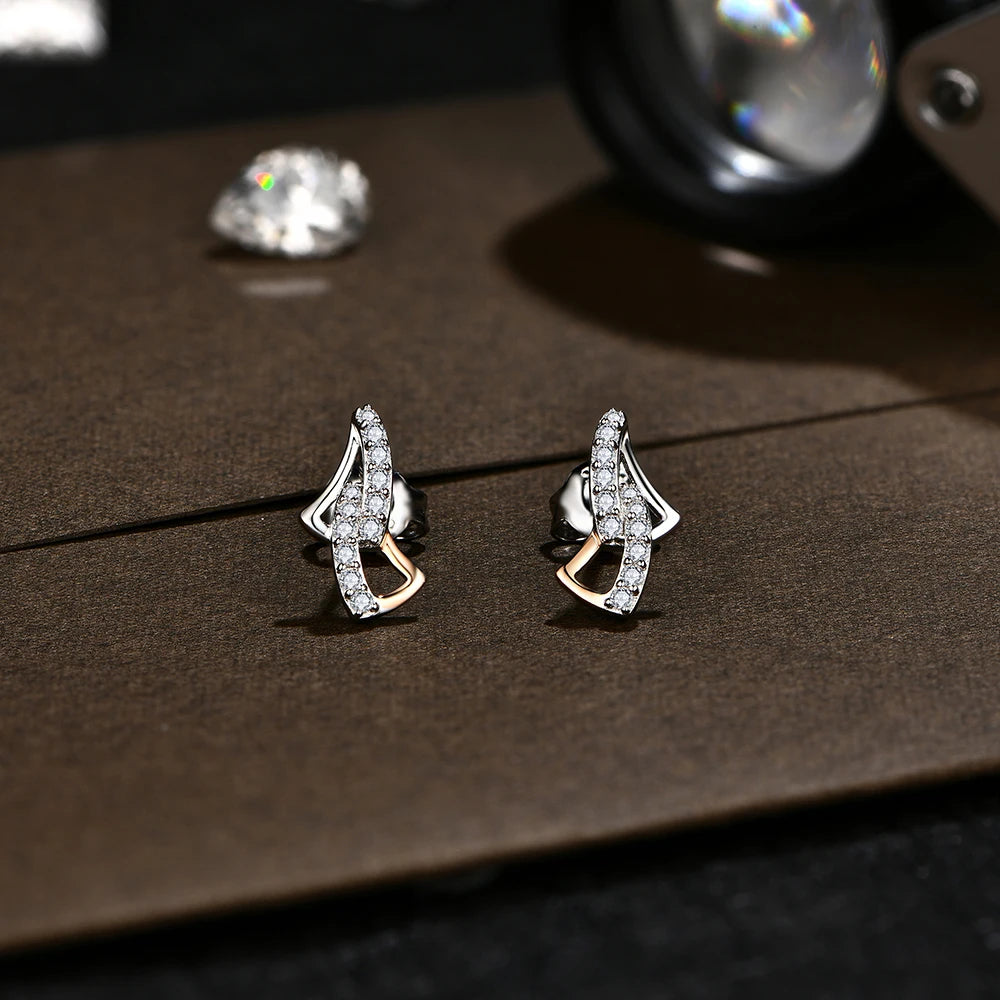 Round Moissanite Stud Earrings | IL0000