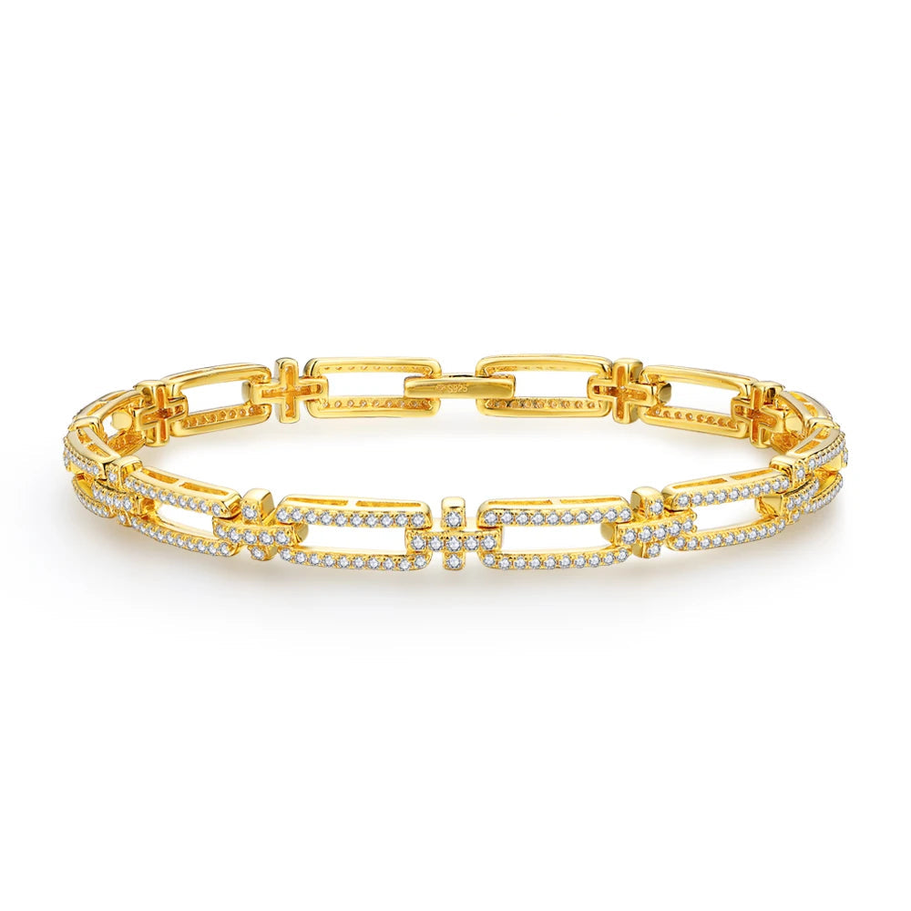 Classic Bold Moissanite Bracelet | IL0000