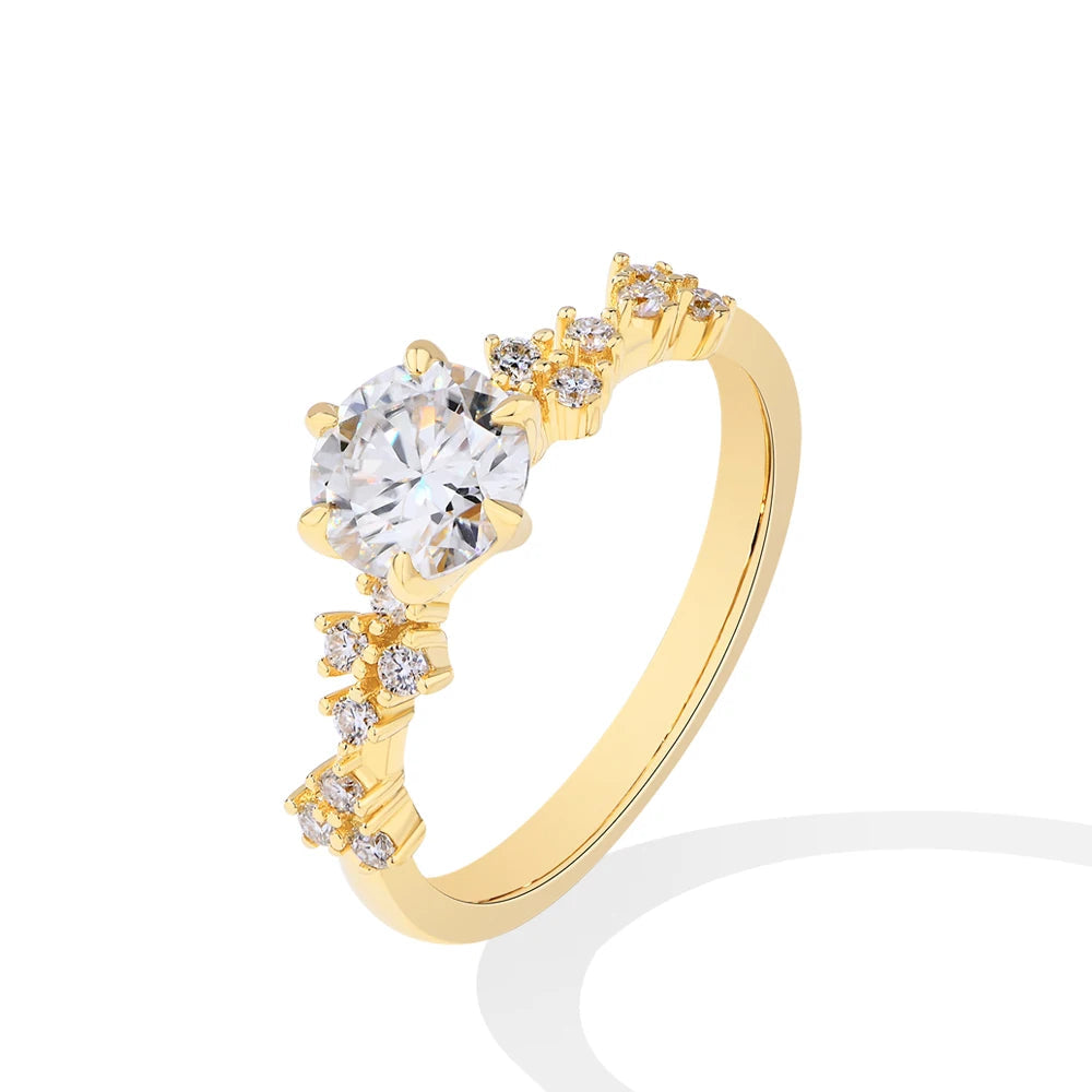 Commitment - Moissanite Gold Ring | IL0000