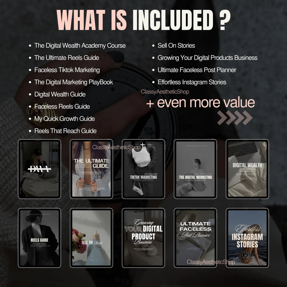 Digital Wealth Academy - Full course w/ Master Resell Rights